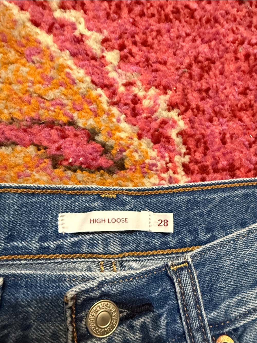 Farm Rio X Levi’s RARE FIND size 28 - Picture 3 of 7